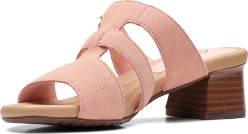 Clarks Sandals Desirae Palm Peach