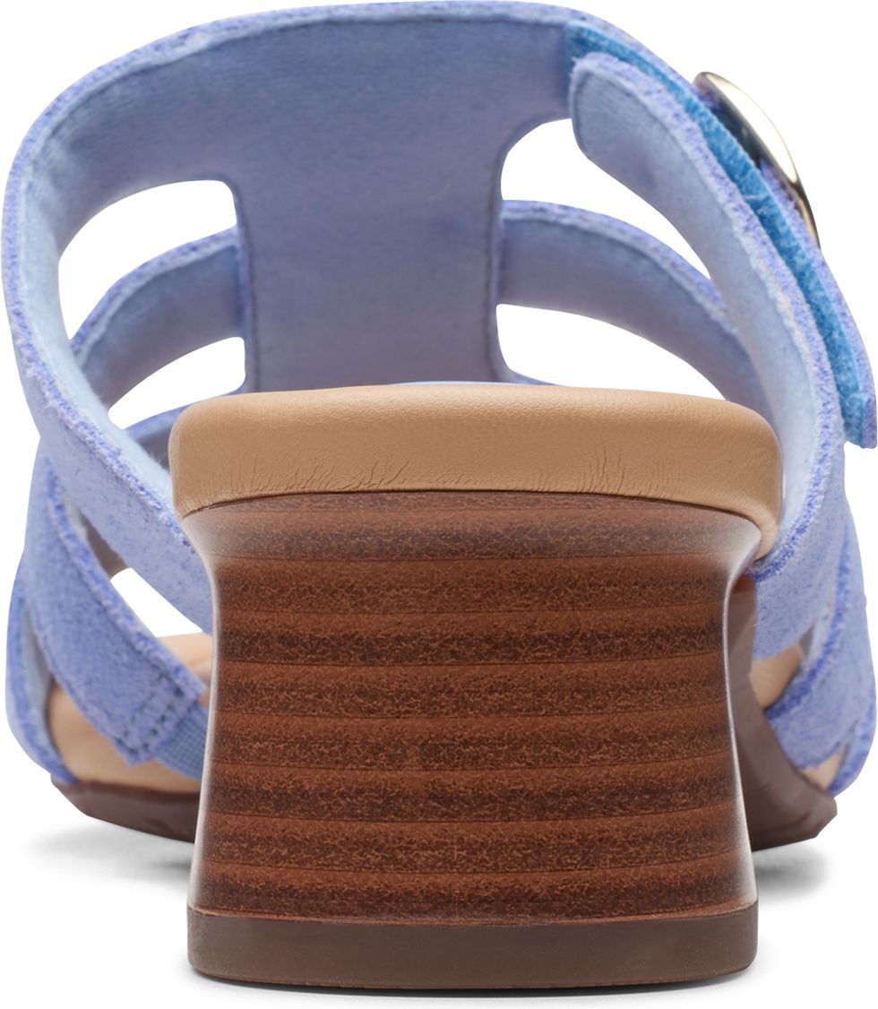 Clarks Sandals Desirae Palm Powder Blue