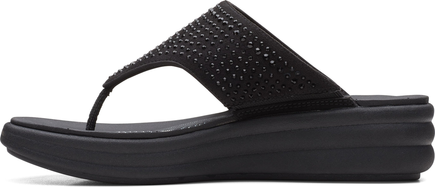 Clarks Sandals Drift Jaunt Black