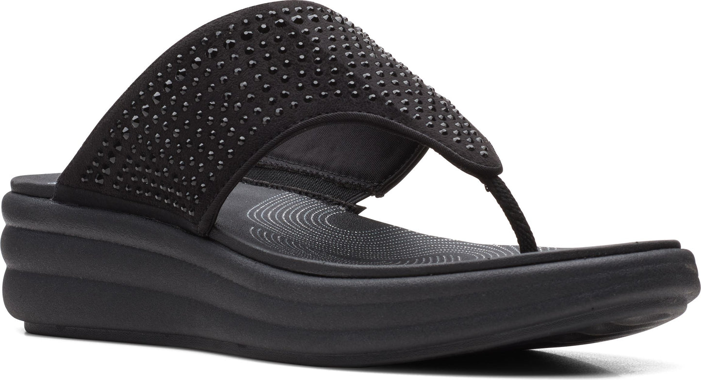 Clarks Sandals Drift Jaunt Black