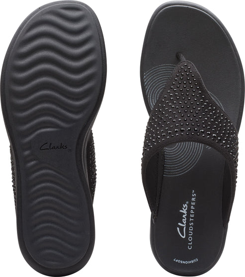 Clarks Sandals Drift Jaunt Black