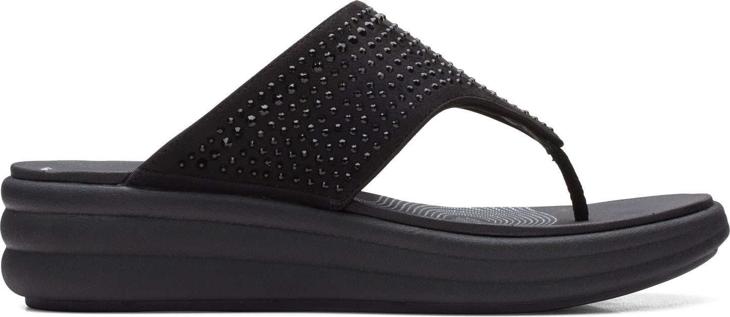 Clarks Sandals Drift Jaunt Black