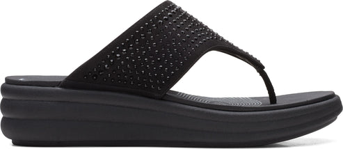 Clarks Sandals Drift Jaunt Black