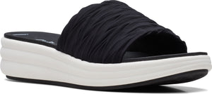 Clarks Sandals Drift Petal Black