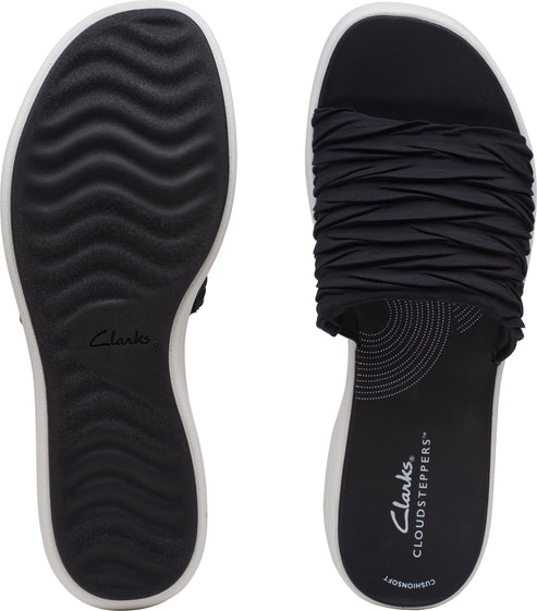 Clarks Sandals Drift Petal Black