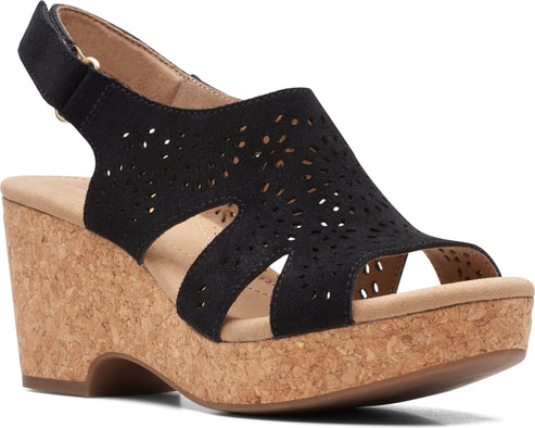 Clarks Sandals Giselle Bay Black
