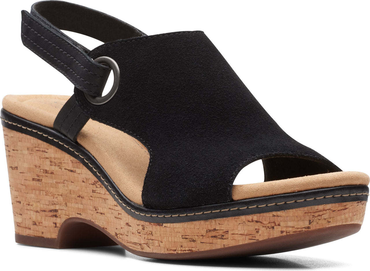 Clarks Sandals Giselle Sea Black