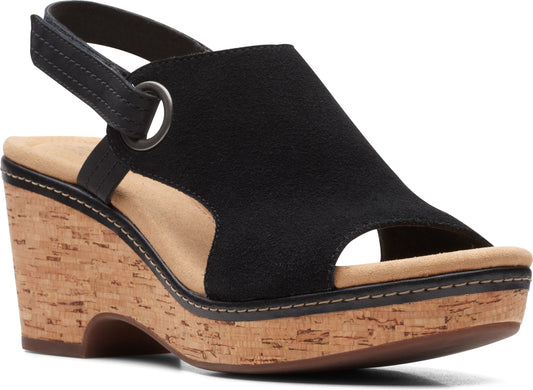 Clarks Sandals Giselle Sea Black