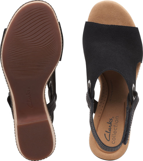 Clarks Sandals Giselle Sea Black