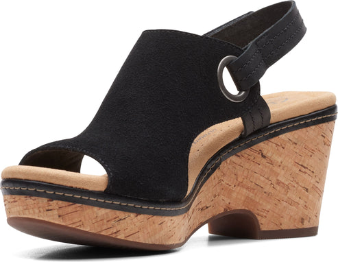 Clarks Sandals Giselle Sea Black