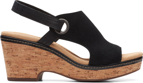 Clarks Sandals Giselle Sea Black