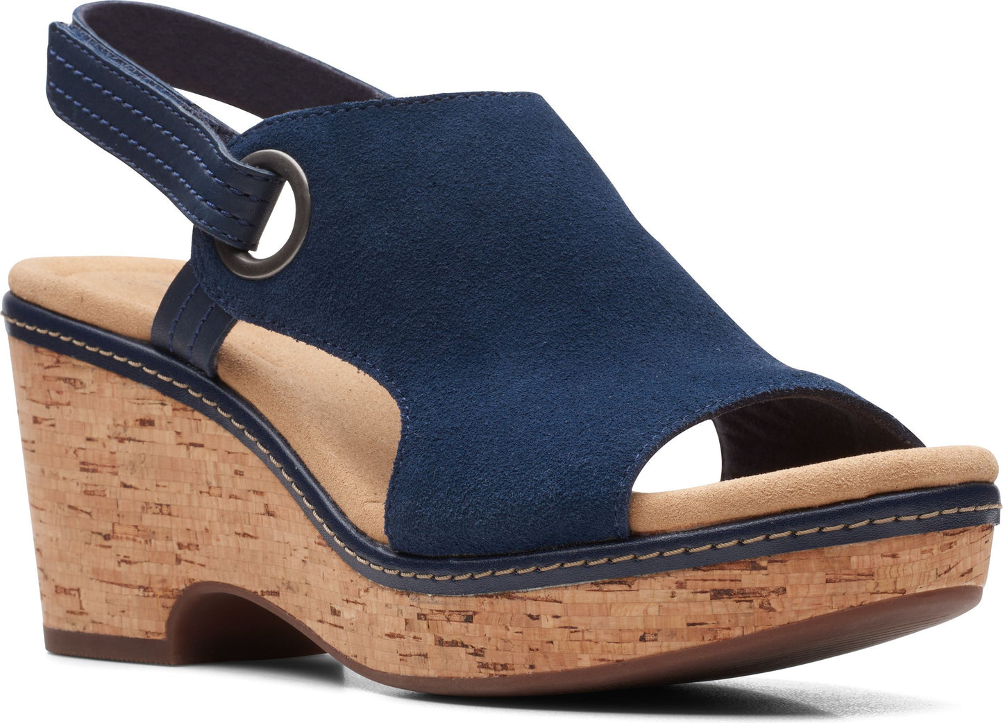 Clarks Sandals Giselle Sea Navy