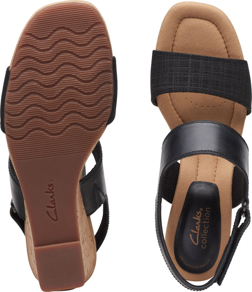 Clarks Sandals Kyarra Faye Black