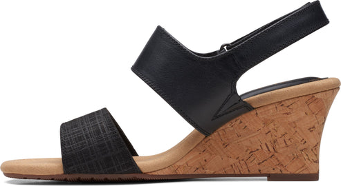 Clarks Sandals Kyarra Faye Black