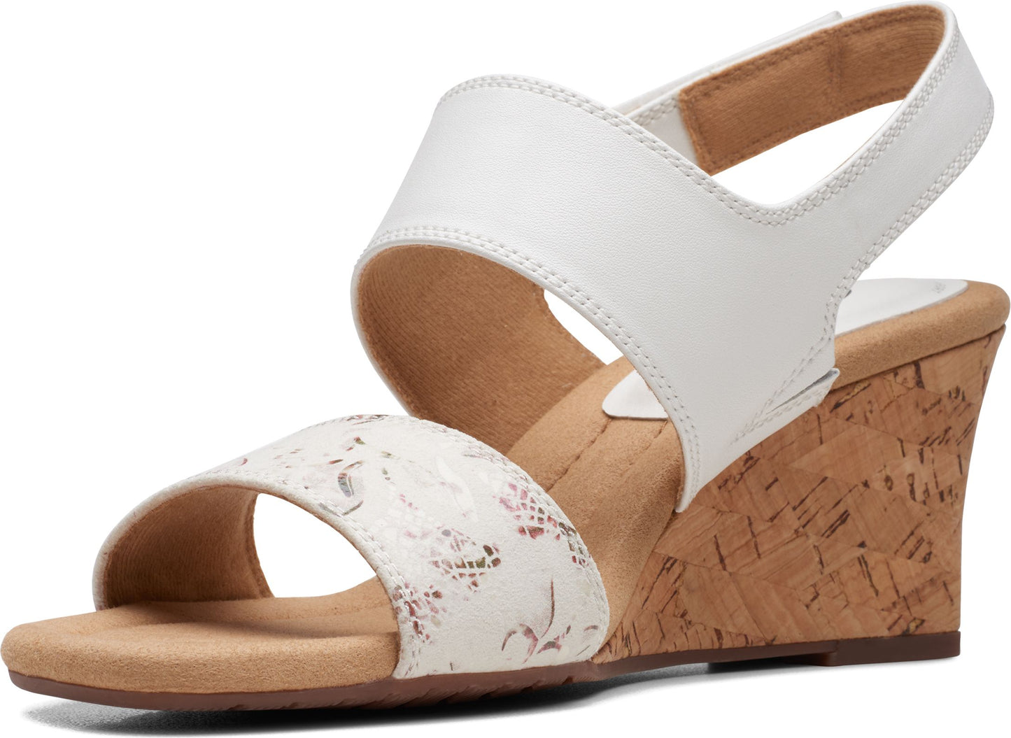 Clarks Sandals Kyarra Faye White