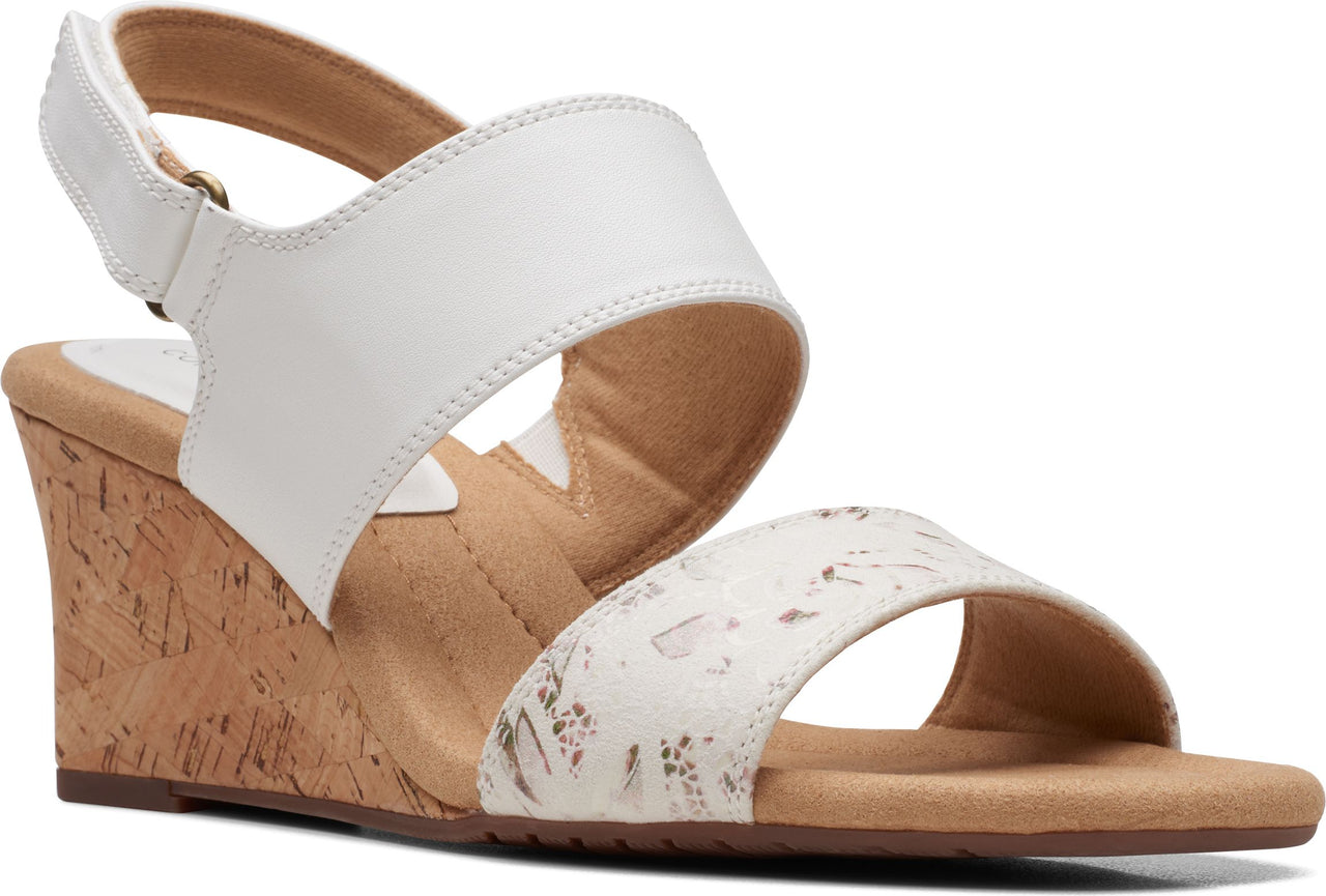 Clarks Sandals Kyarra Faye White