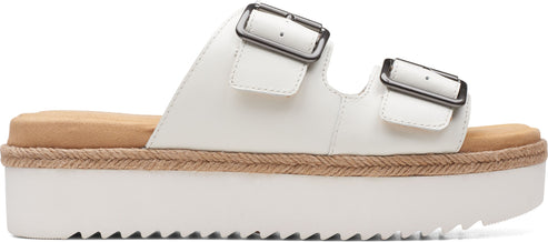 Clarks Sandals Lana Beach White