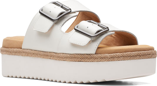 Clarks Sandals Lana Beach White