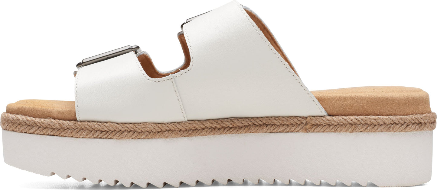 Clarks Sandals Lana Beach White
