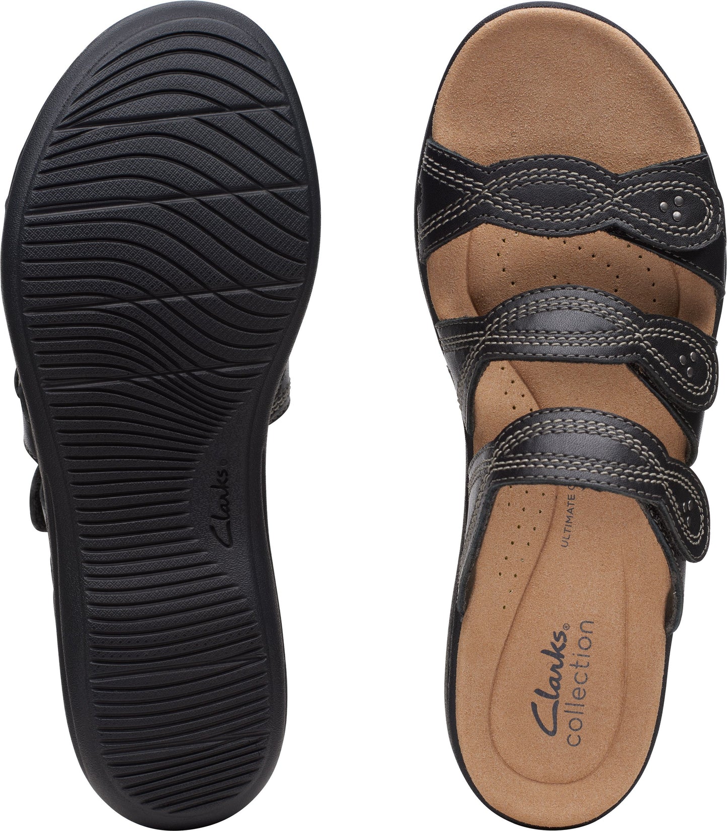 Clarks Sandals Laurieann Ayla Black