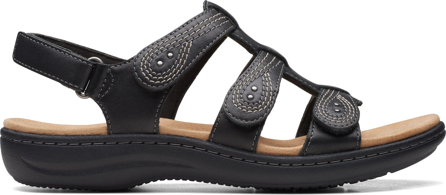 Clarks Sandals Laurieann Vine Black