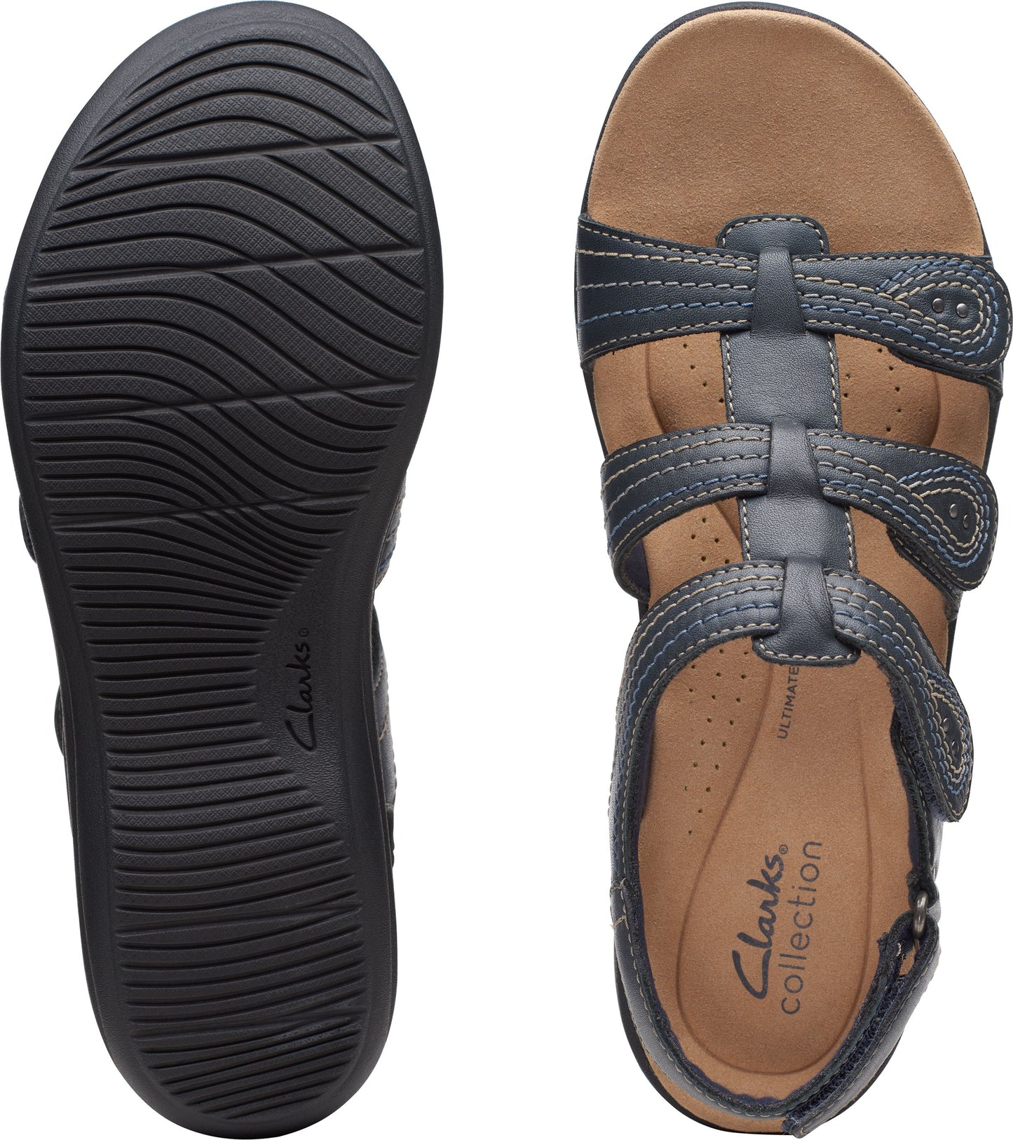 Clarks Sandals Laurieann Vine Blue