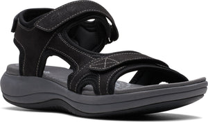 Clarks Sandals Mira Bay Black