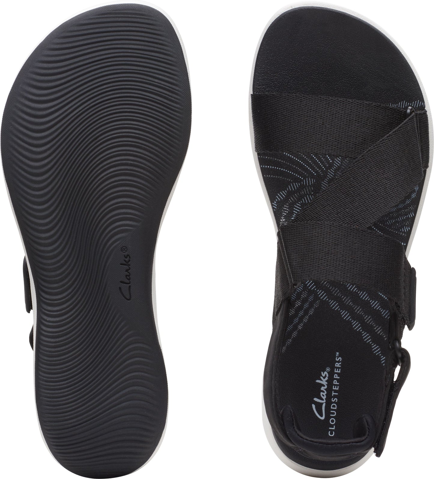 Clarks Sandals Mira Sun Black