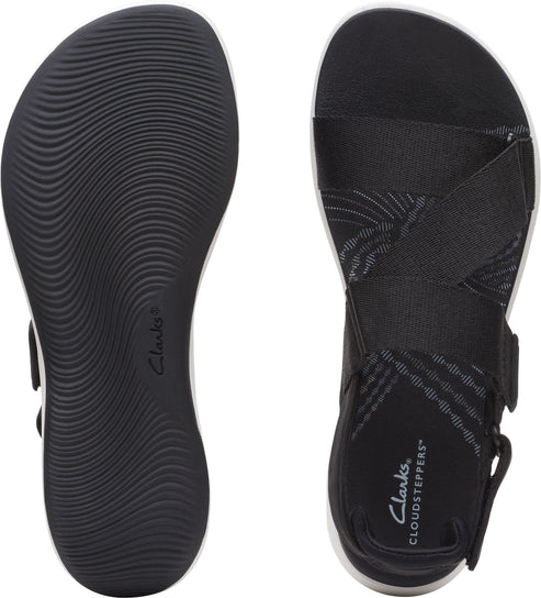 Clarks Sandals Mira Sun Black