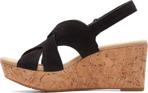 Clarks Sandals Rose Erin Black
