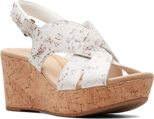 Clarks Sandals Rose Erin Pink Floral