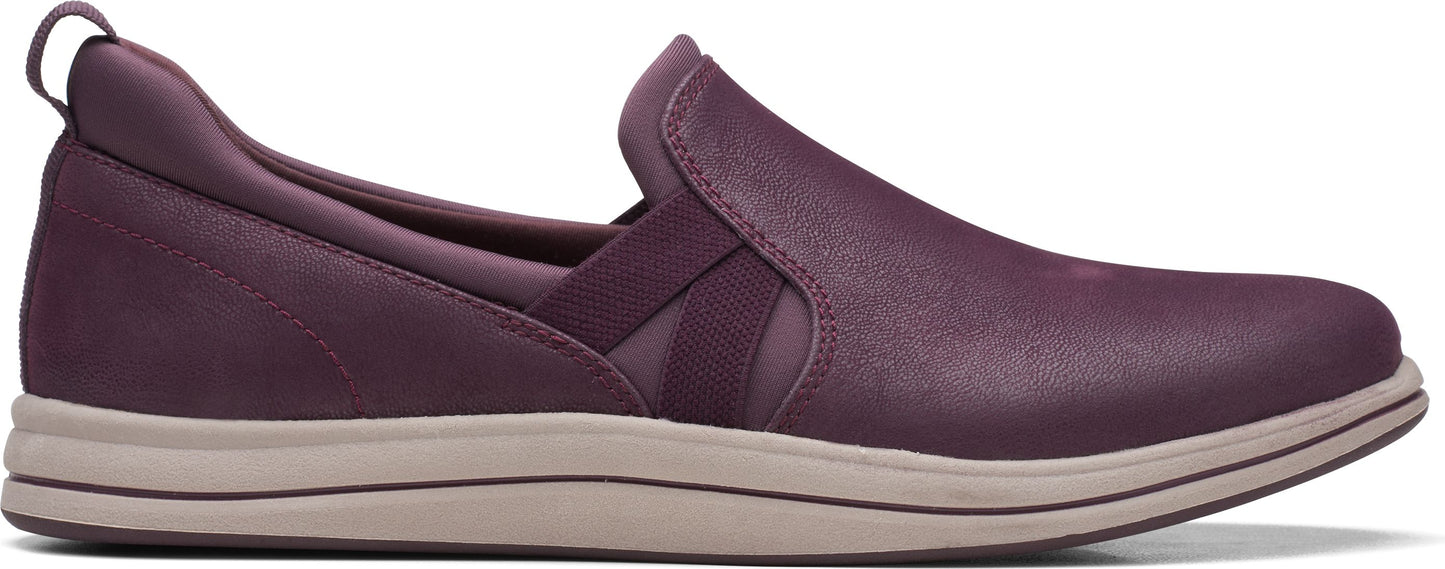 Clarks Shoes Breeze Bali Burgundy
