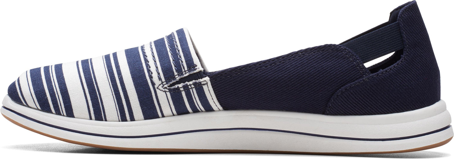 Clarks Shoes Breeze Step Navy/white