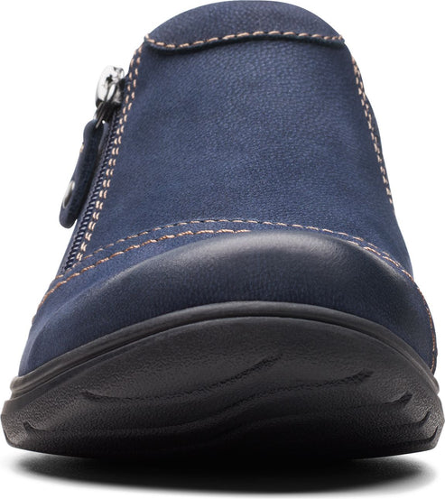 Clarks Shoes Carleigh Ray Navy Nubuck