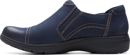 Clarks Shoes Carleigh Ray Navy Nubuck