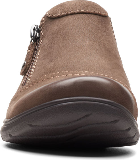 Clarks Shoes Carleigh Ray Taupe Nubuck