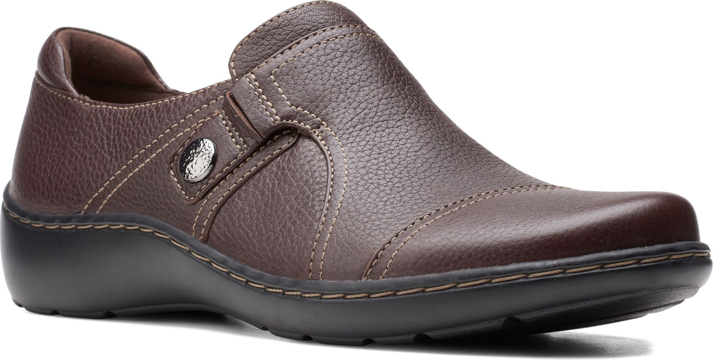 Clarks Shoes Cora Poppy Brown