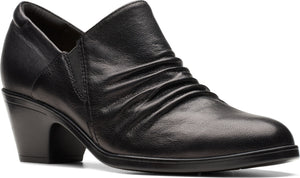 Clarks Shoes Emily 2 Cove Black Leather