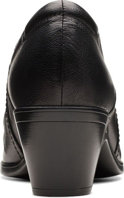 Clarks Shoes Emily 2 Cove Black Leather