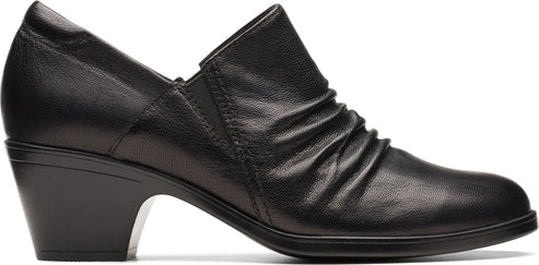 Clarks Shoes Emily 2 Cove Black Leather