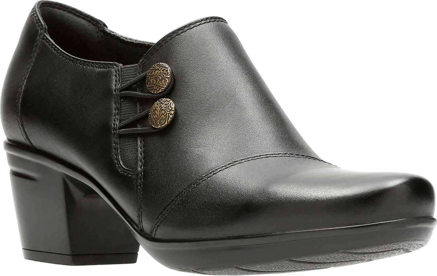 Clarks Shoes Emslie Warren Black