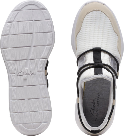 Clarks Shoes Ezera Skip White