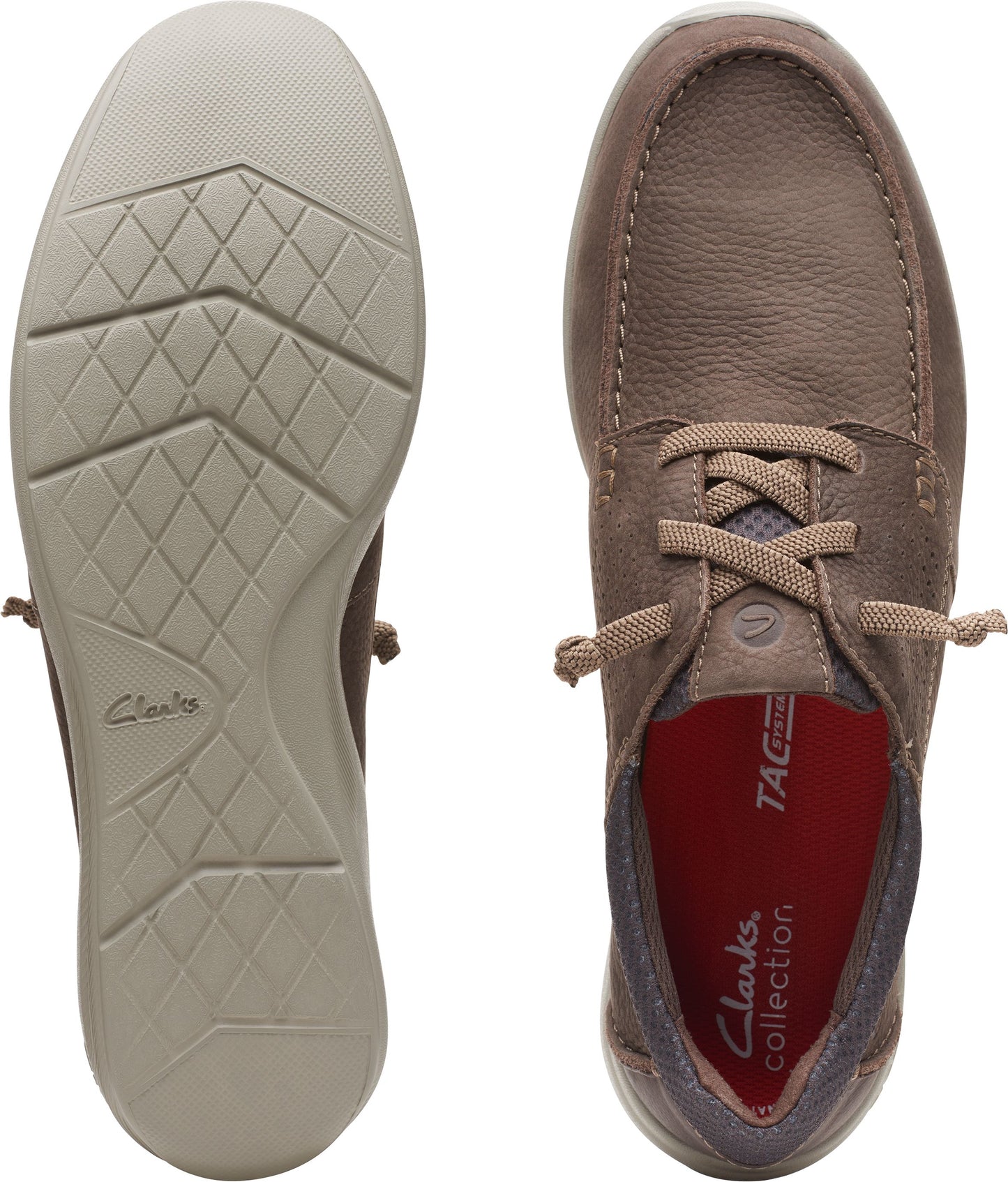 Clarks Shoes Gorwin Moc Brown