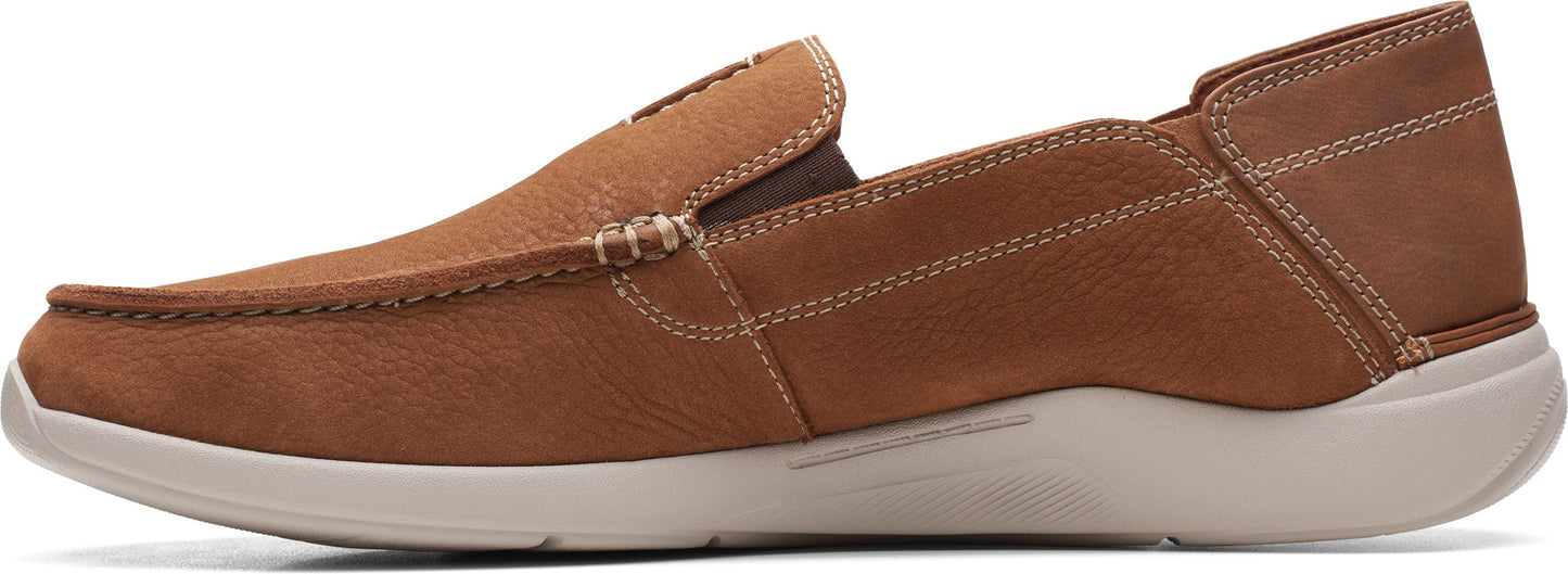 Clarks Shoes Gorwin Step Tan