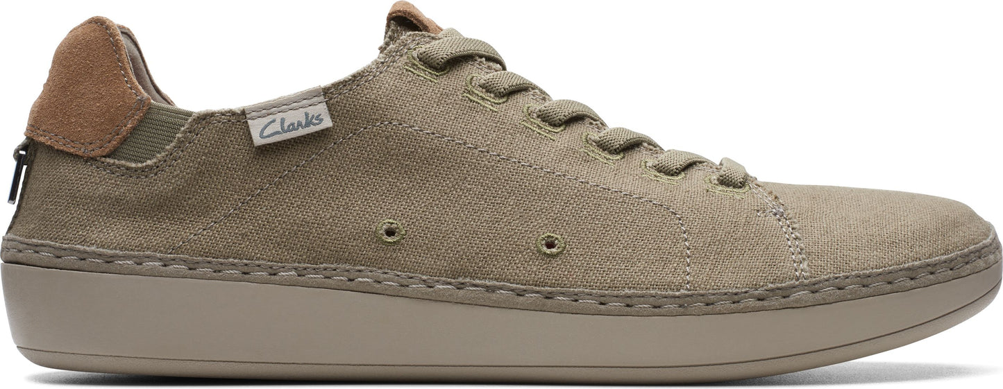 Clarks Shoes Higley Lace Green