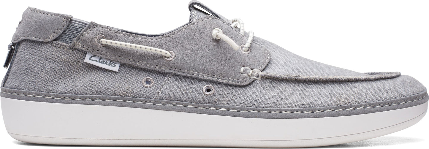 Clarks Shoes Higley Tie Grey