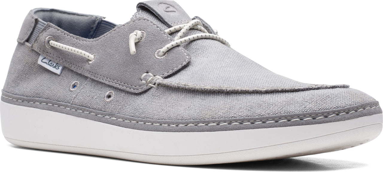 Clarks Shoes Higley Tie Grey