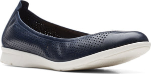 Clarks Shoes Jenette Ease Navy