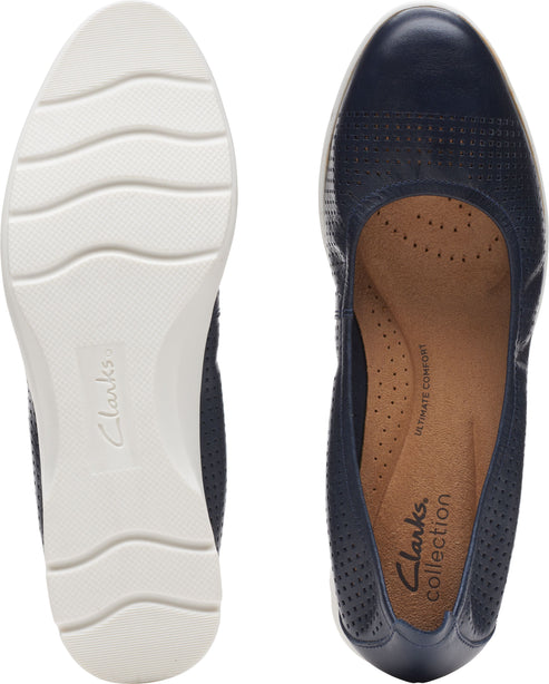 Clarks Shoes Jenette Ease Navy