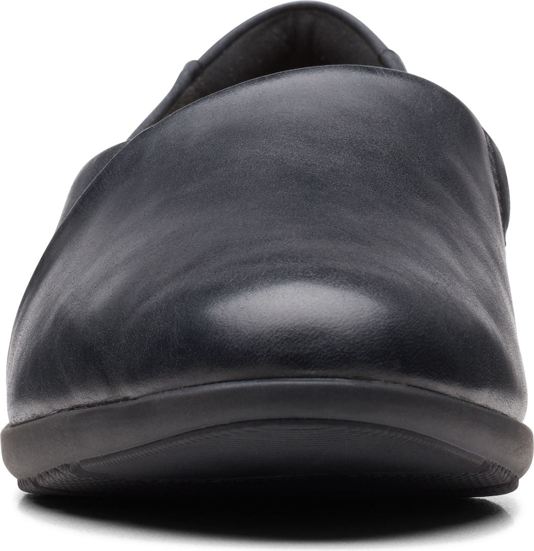 Clarks Shoes Jenette Grace Black Leather